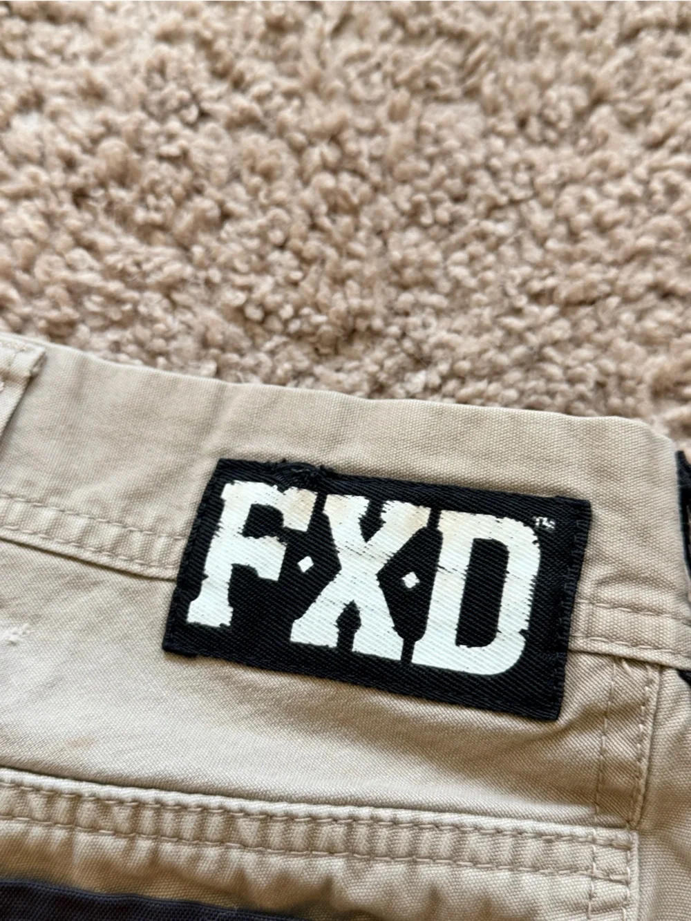Men's FXD WP-1 Utility Cargo Pants in Light Khaki 32x30